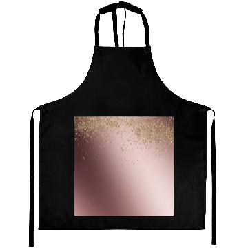 Discover Rose Gold Glitter Luxurious Aprons