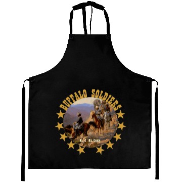 Discover Buffalo Soldiers Tribute 9Th 10Th Cavalry African Aprons