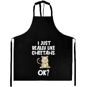Discover CHEETAH: I Just Really Like Cheetahs Aprons