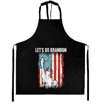Discover Let s Go Brandon Funny Conservative Aprons