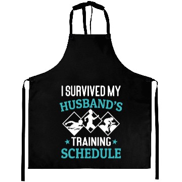 Discover I Survived My Husbands Triathlon Training Schedule Aprons