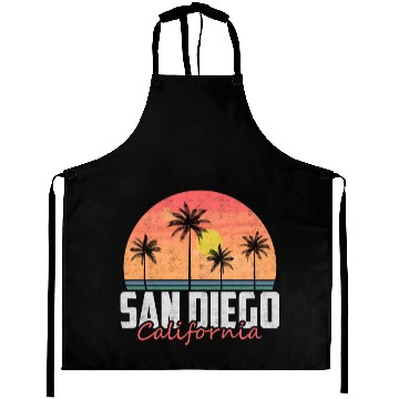 Discover San Diego CA California Pacific Beach Aprons