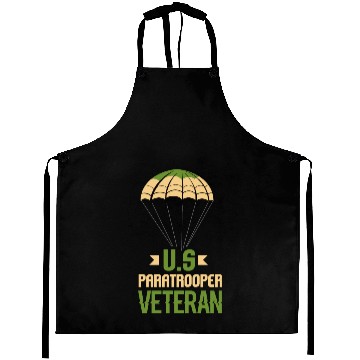 Discover Army Parachute Airborne Division US Veteran Aprons