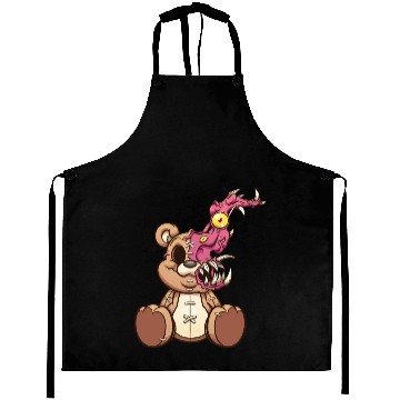 Discover Monster Teddy bear Aprons