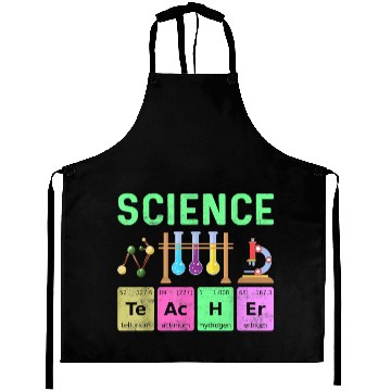Discover Science Teacher Chemist Physicist Vintage Aprons