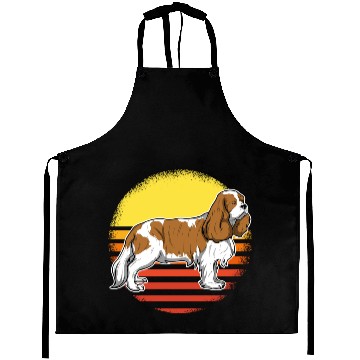 Discover Cavalier King Charles Spaniel Pullover Gift Women Aprons