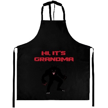 Discover Werewolf Grandma Aprons