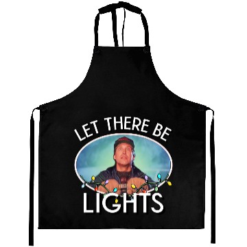 Discover Funny Christmas lights design Aprons