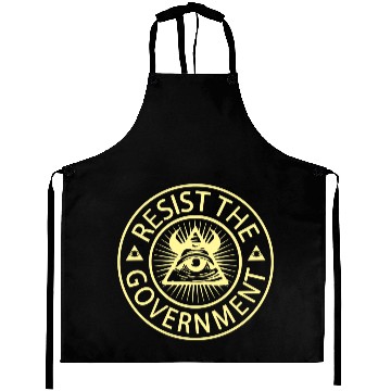Discover Truther Conspiracy Illuminati Confirmed Protest Aprons