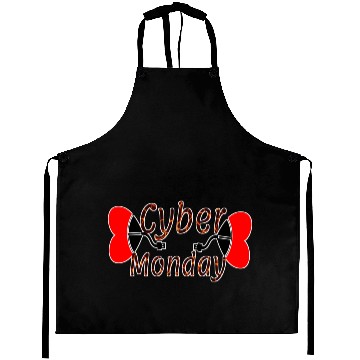 Discover Cyber Monday Aprons