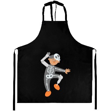 Discover Halloween Party Dancing Skeleton 2021 Aprons