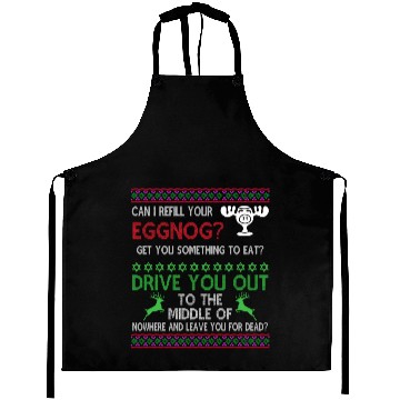 Discover Christmas Reindeers Lover Can I Eggnog Get You Som Aprons