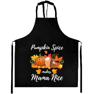 Discover Funny Halloween Pumpkin Spice Aprons