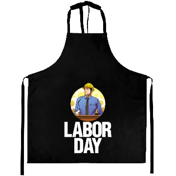 Discover Happy Labor Day Aprons