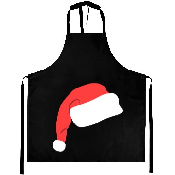 Discover Funny Santa Claus Hat Aprons