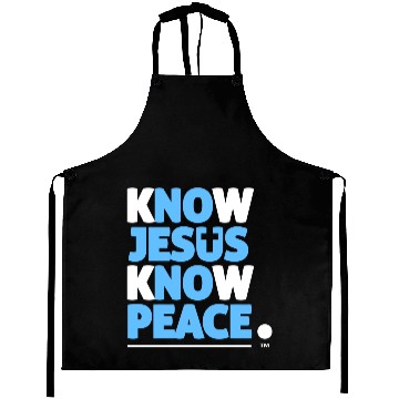 Discover Know Jesus Know Peace Jesus Surfed Apparel Aprons