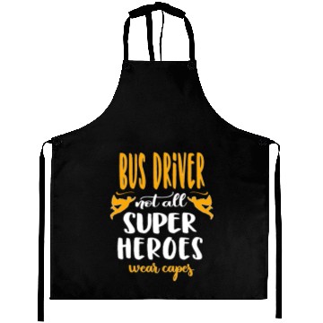 Discover Bus Driver school bus Aprons