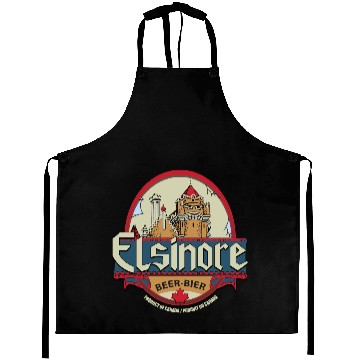 Discover Elsinore Beer 1983 Aprons