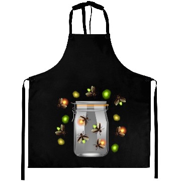 Discover Fireflies Camping Insects Aprons