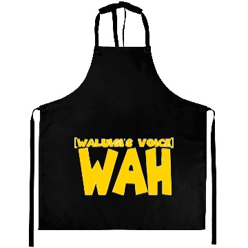 Discover Waluigi Voice Wah Aprons