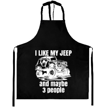 Discover I Like my Jeep and maybe 3 People Aprons