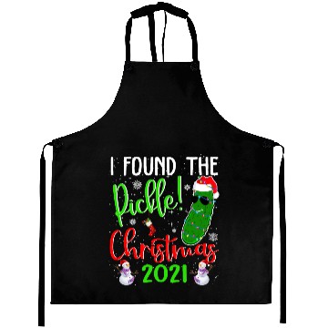 Discover I Found The Pickle Christmas 2021 Santa Aprons
