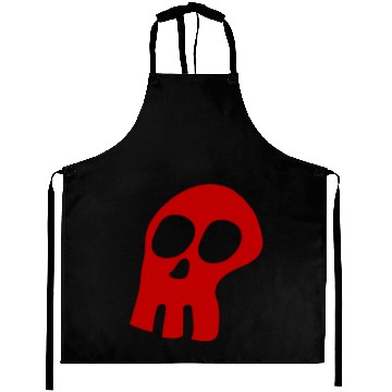Discover Big red skull Vector icon 1c Aprons