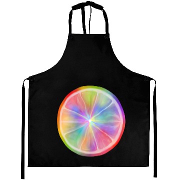 Discover Rainbow Citrus Circle Slice Aprons