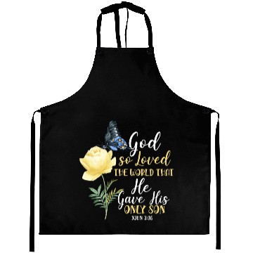Discover Christian Bible Verse Quote Aprons