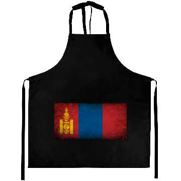 Discover Mongolia Flag Aprons