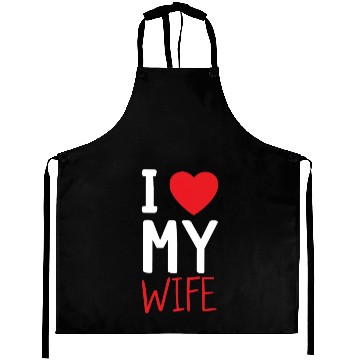 Discover I Love My Wife Aprons