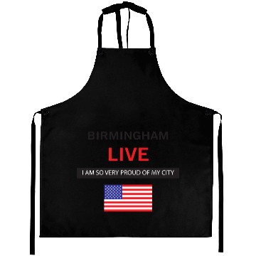 Discover America BIRMINGHAM live Aprons Designs