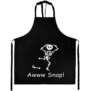 Discover Aw Snap! My Broken Bones Spooky Skeleton Broken Aprons