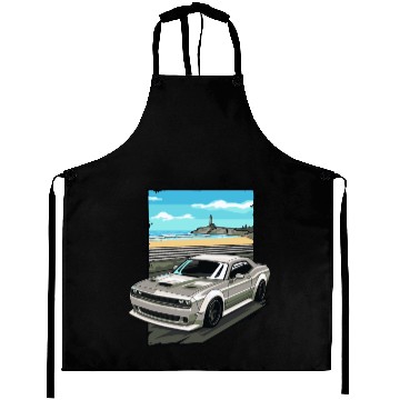 Discover Car Guy Challenger Hellcat 707 Aprons
