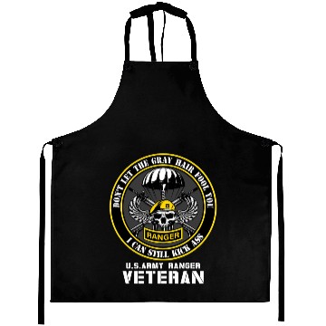 Discover US Army Ranger Army Dad Military Veterans Day Aprons