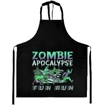 Discover Zombie Apocalypse Fun Run Scary Running Aprons