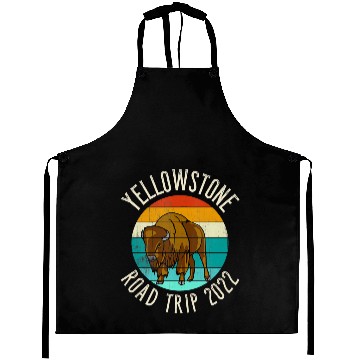 Discover Bison YStone Road Trip 2022 Aprons