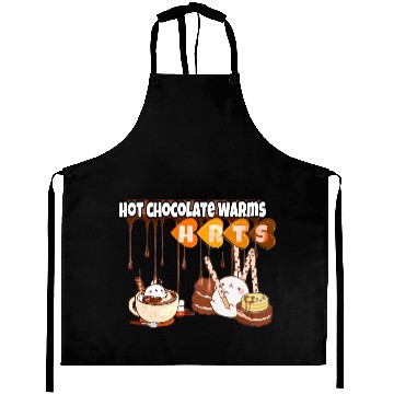 Discover cute hot chocolate warms  Aprons