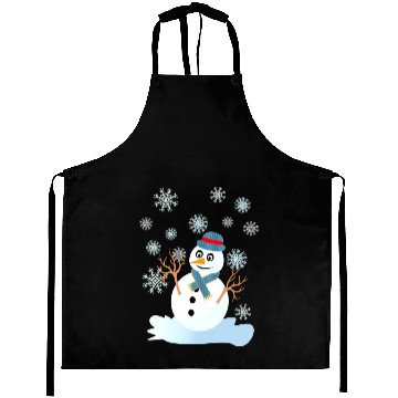 Discover Funny snowman christmas Aprons