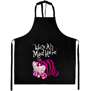 Discover Cheshire Cat Were all Mad Here Cat 1669 Aprons