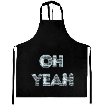 Discover Oh Yeah Ice letter Aprons