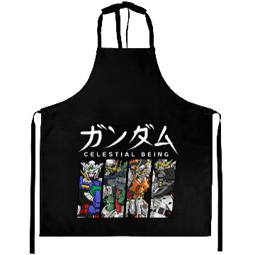 Discover GUNDAM 00 Celestial Being Aprons