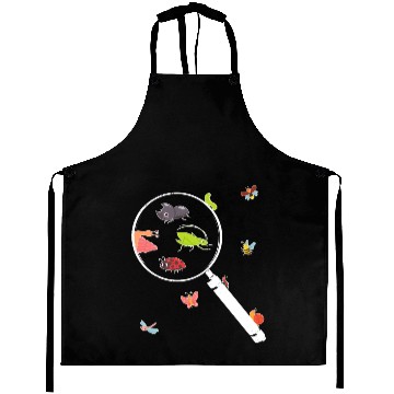 Discover Cute Insects Magnifier Ladybug Bee Ant Bug Aprons