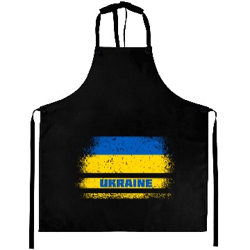 Discover Ukraine vintage flag Aprons