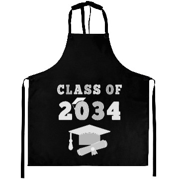 Discover School graduation senior class 2034 Aprons