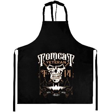 Discover F-14 Tomcat Veteran Aviation Skull 1970 to 2006 Aprons