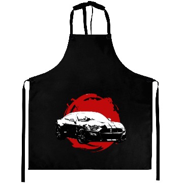 Discover Muscle Car BW Aprons