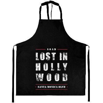 Discover Lost in Hollywood Aprons