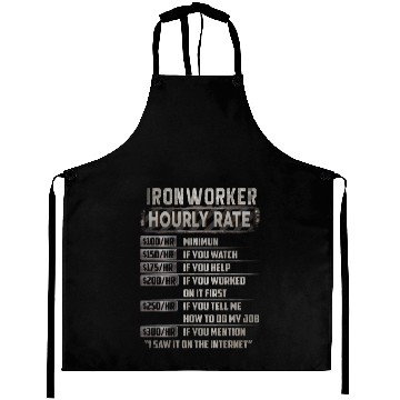 Discover ironworker hourly rate Aprons