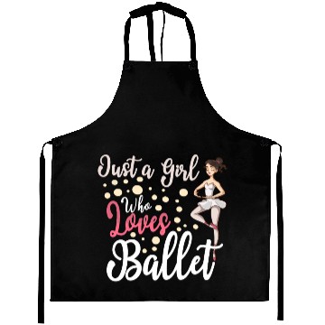 Discover Ballet Ballerina Dance Dancer Dancing Ballet Gift Aprons